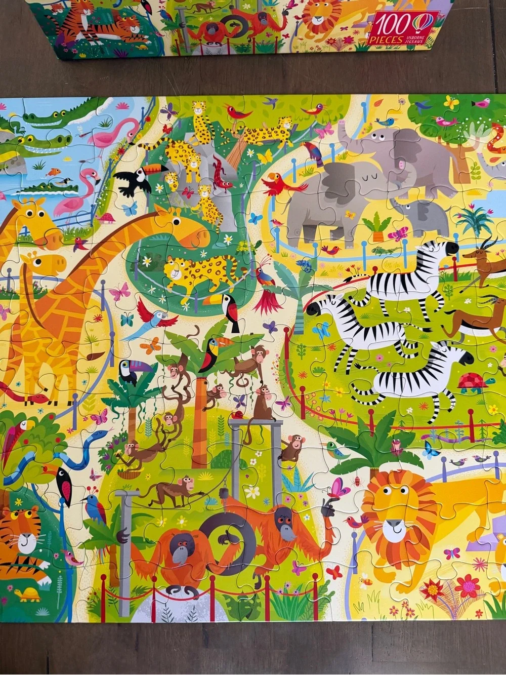 Usborne Book And Jigsaw Puzzle 